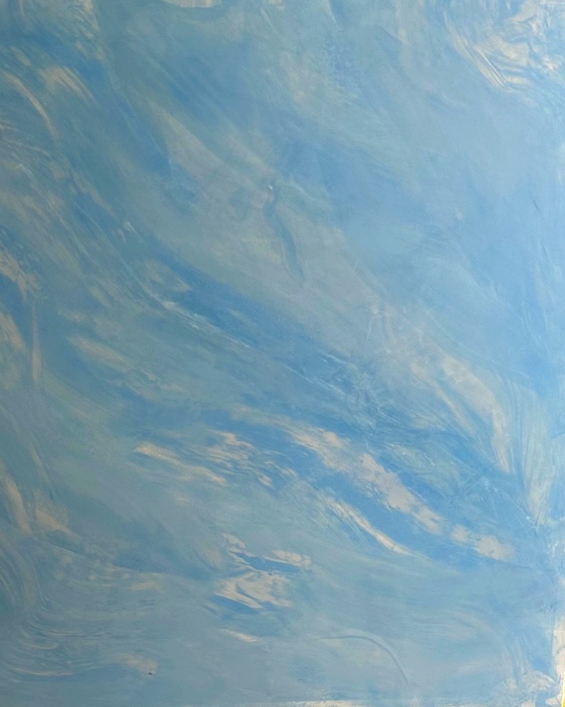 Sky Drift — Cloud-soft Blue Plaster