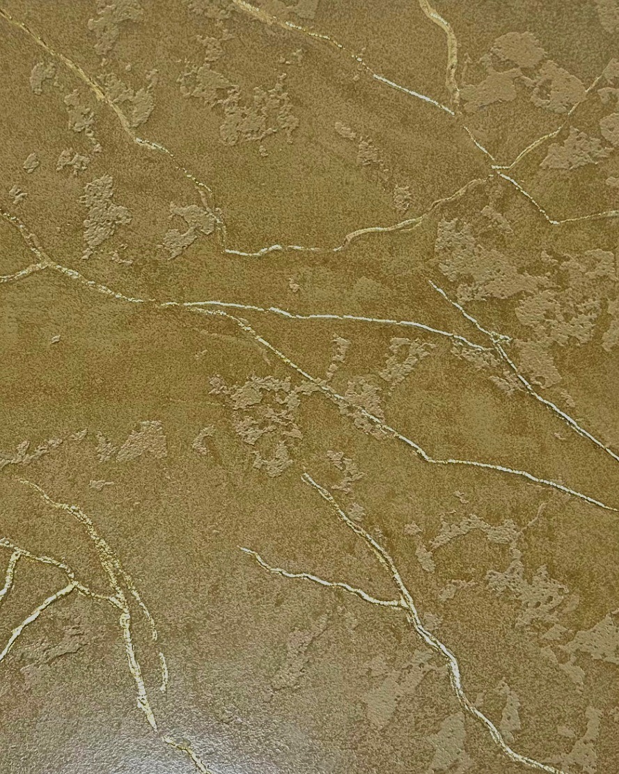 Aurelian Vein — Antique Gold · Kintsugi Leaf